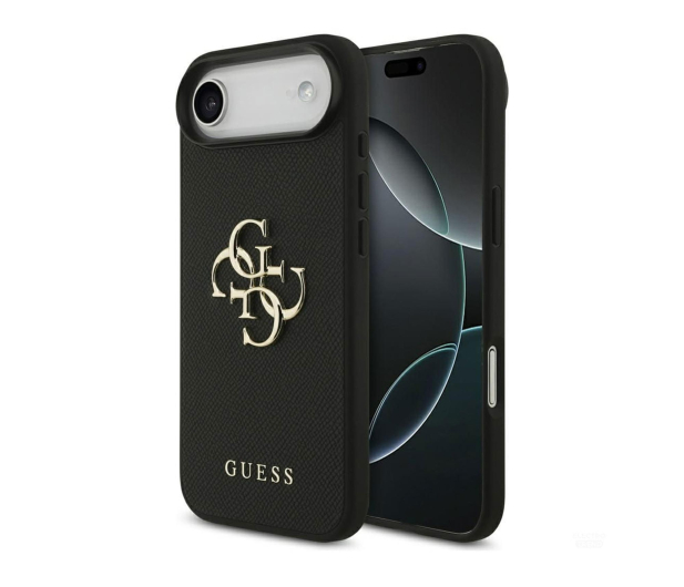 Guess Grained Big 4G & Classic Logo do iPhone Air czarny - 1365545 - zdjęcie